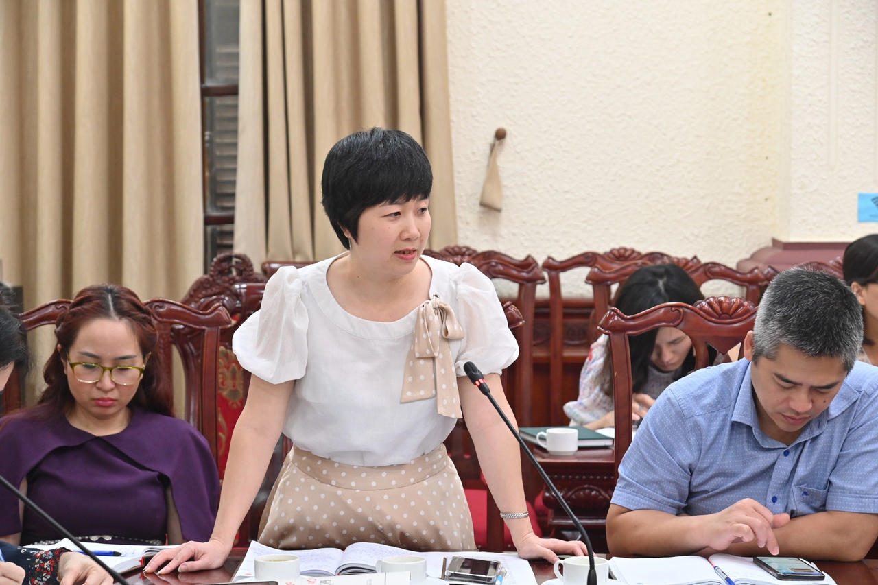 Chi bộ Vụ Tổ chức cán bộ sinh hoạt chuyên đề về bảo vệ nền tảng tư tưởng của Đảng