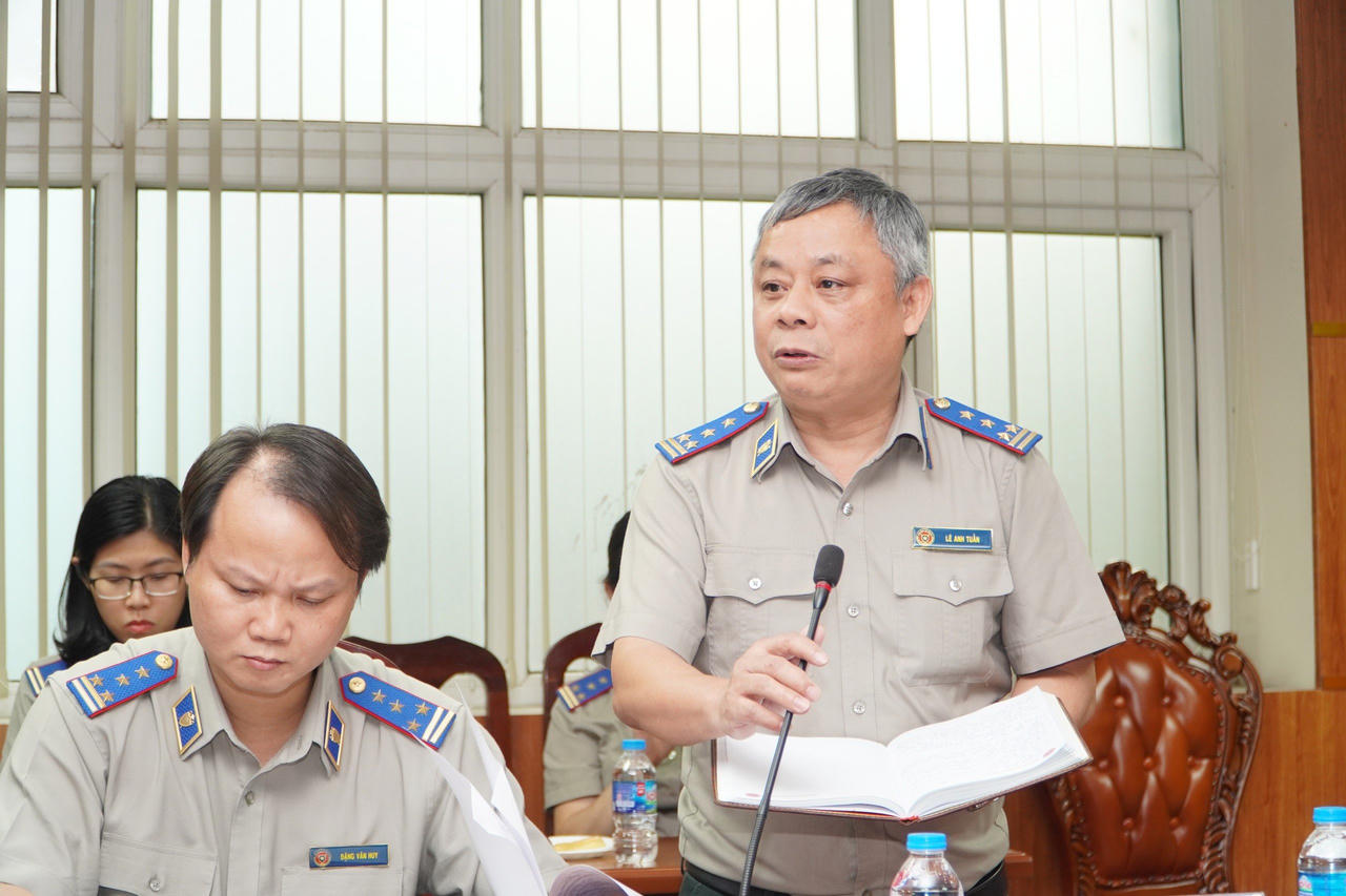 Tổng cục trưởng Nguyễn Quang Thái làm việc tại Cục Thi hành án dân sự Thành phố Hồ Chí Minh