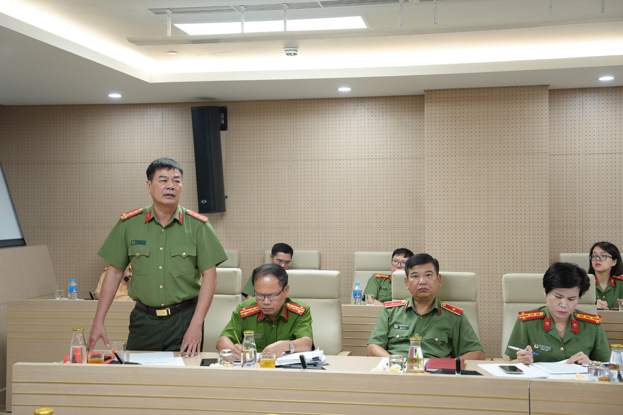 Hội đồng phối hợp Phổ biến giáo dục pháp luật Trung ương kiểm tra tại Bộ Công an