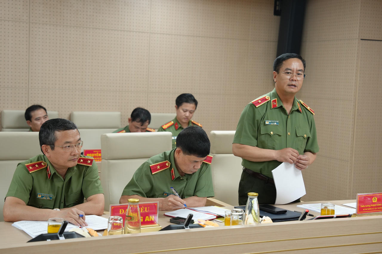 Hội đồng phối hợp Phổ biến giáo dục pháp luật Trung ương kiểm tra tại Bộ Công an