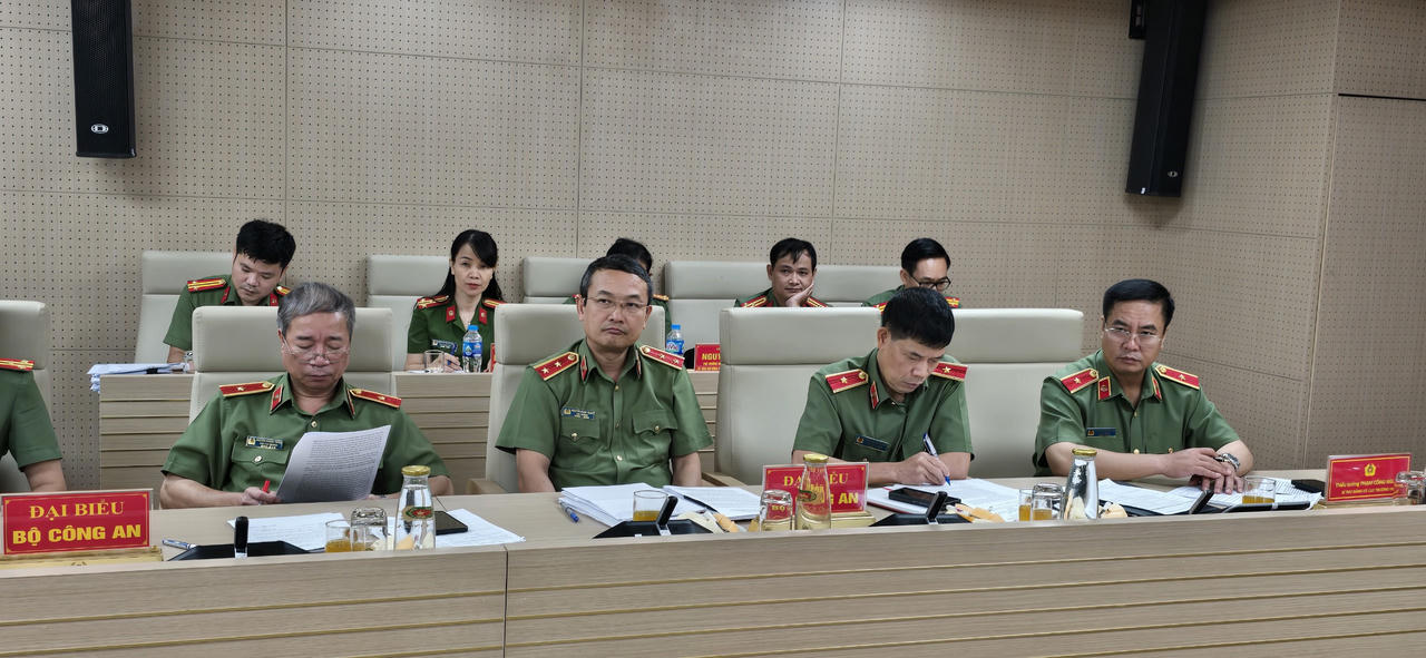 Hội đồng phối hợp Phổ biến giáo dục pháp luật Trung ương kiểm tra tại Bộ Công an