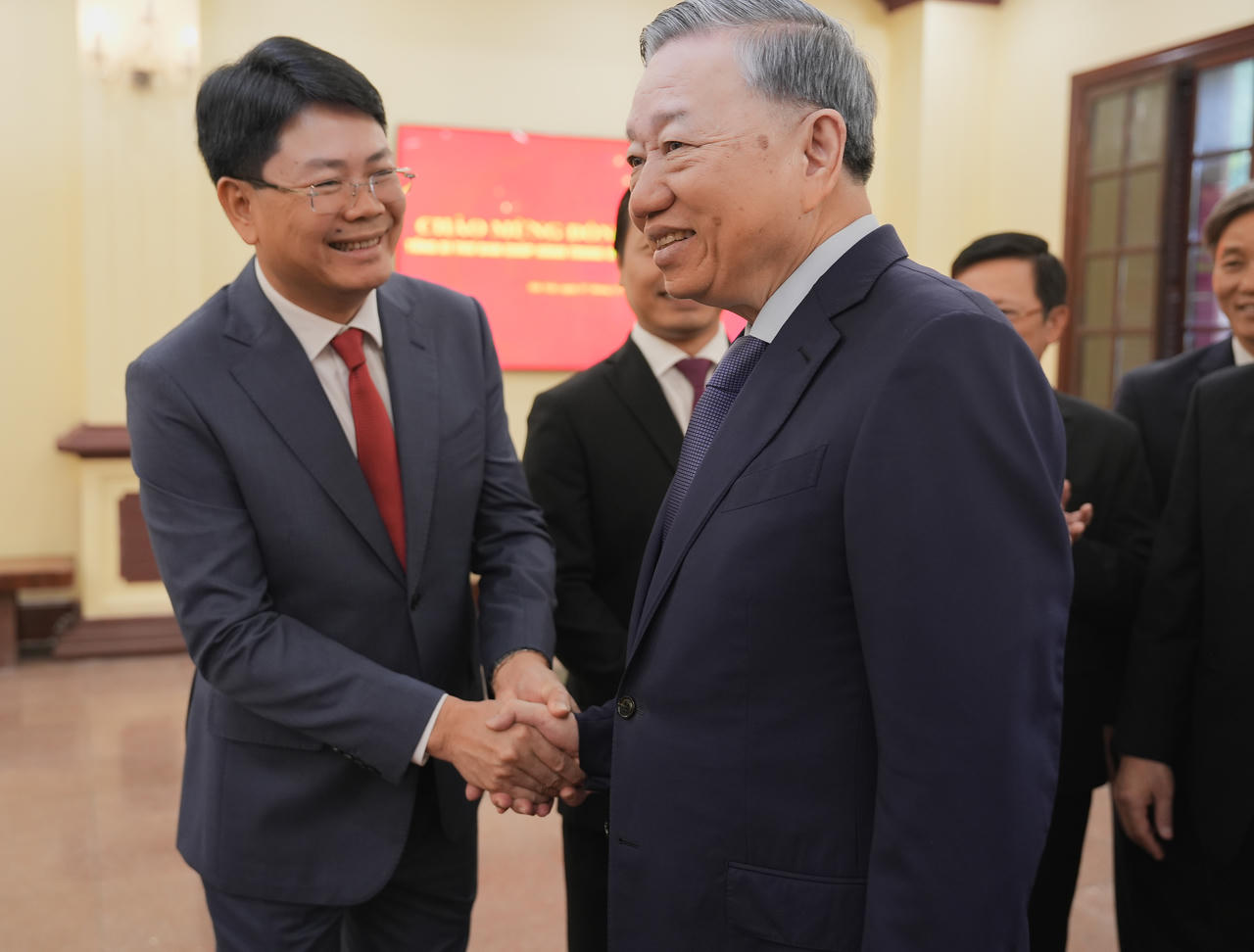 Tổng Bí thư Tô Lâm làm việc với Ban Cán sự Đảng Bộ Tư pháp