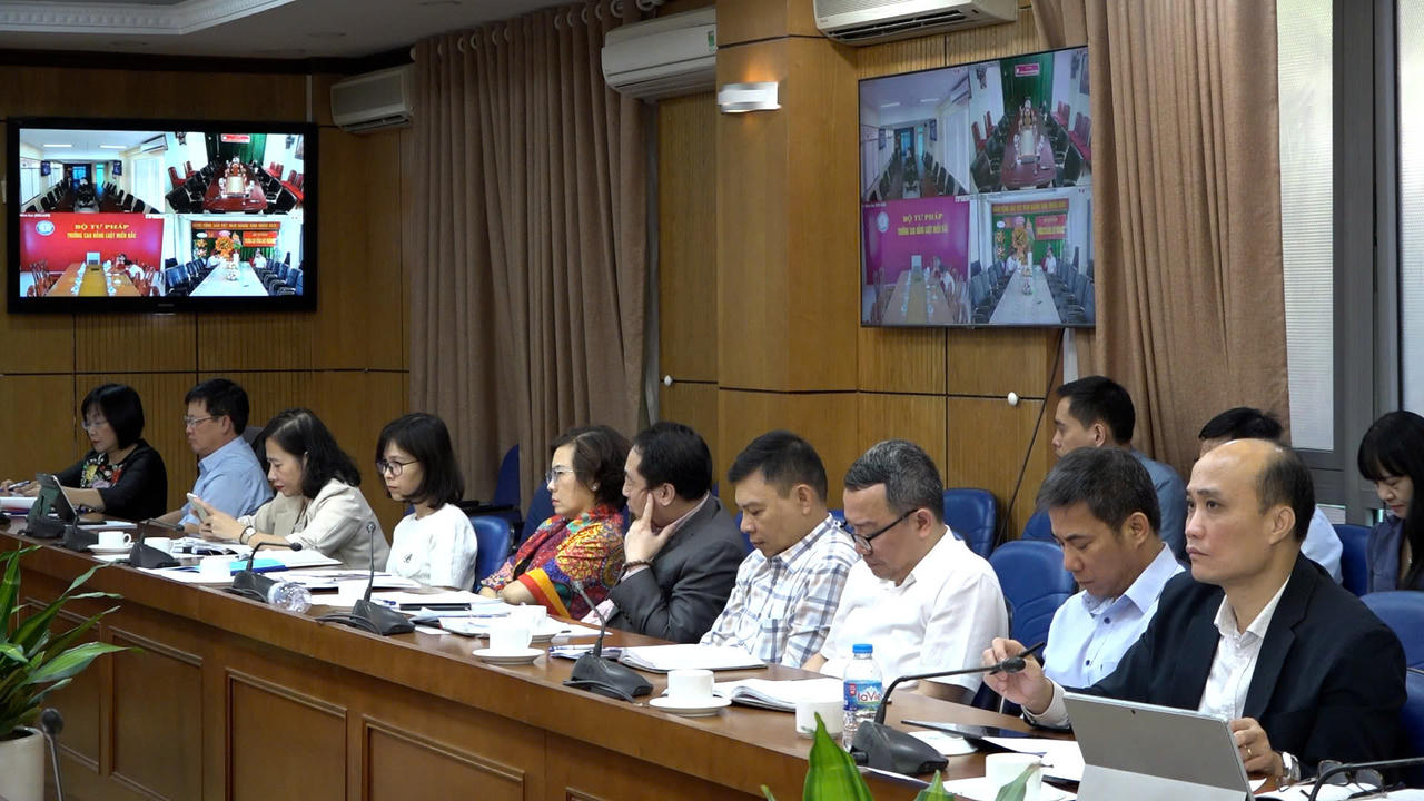 Phiên họp thứ nhất Ban Chỉ đạo của Bộ Tư pháp tổng kết thực hiện Nghị quyết số 18-NQ/TW 