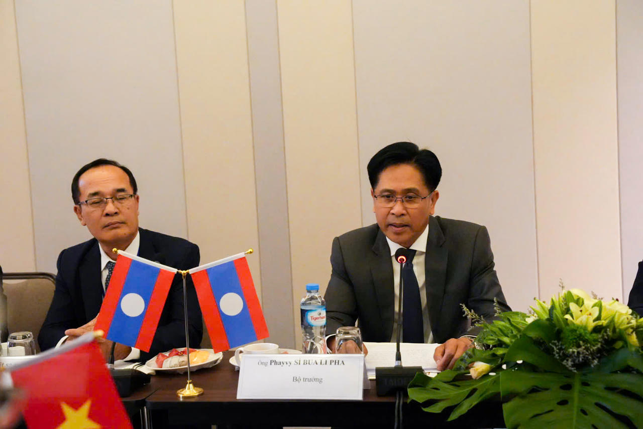 Bộ trưởng Bộ Tư pháp Nguyễn Hải Ninh kết thúc tốt đẹp chuyến thăm và làm việc tại CHDCND Lào