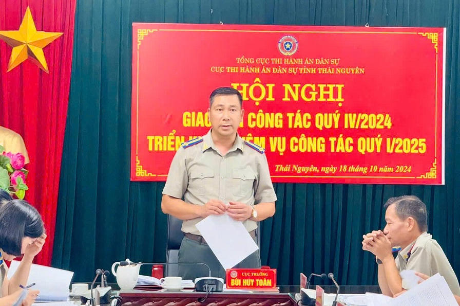 Thái Nguyên: Thi hành án vượt chỉ tiêu gần 27% về tiền