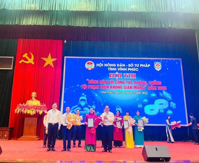 Vĩnh Phúc: Hội thi “Nông dân với công tác phòng, chống tội phạm trên không gian mạng”