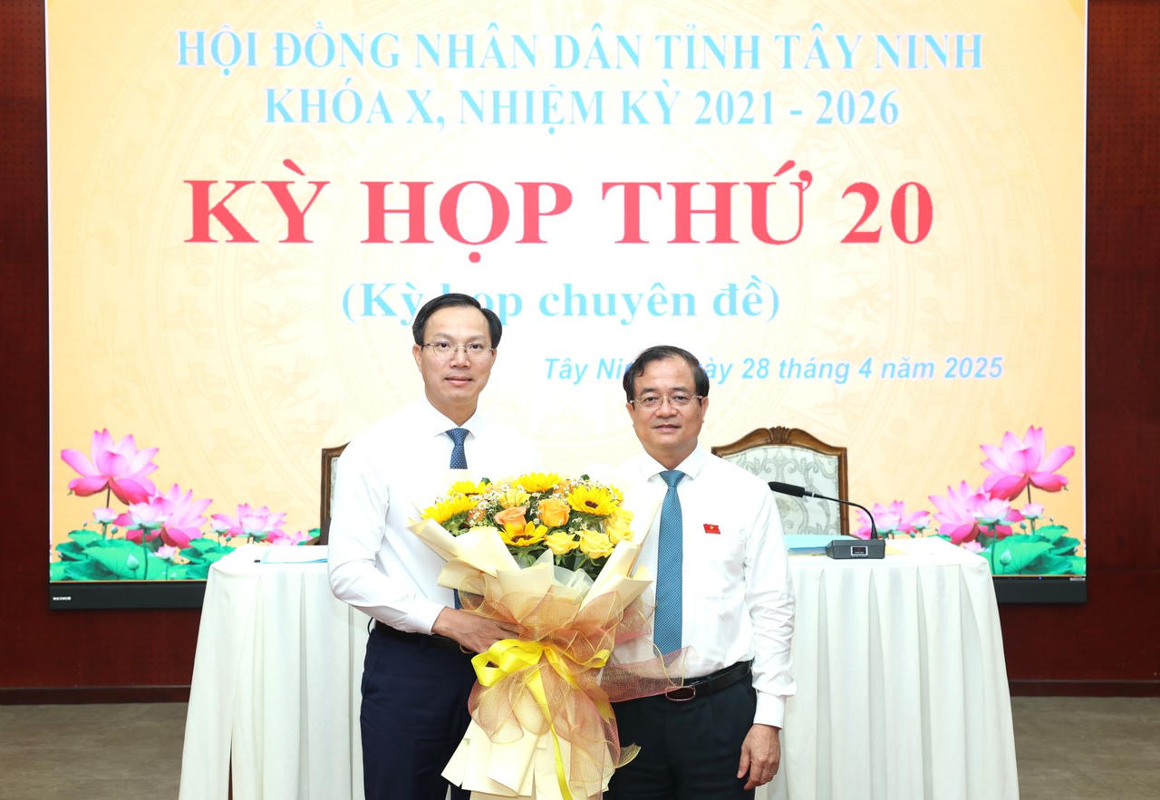 Ông Đoàn Trung Kiên được bầu giữ chức Phó Chủ tịch UBND tỉnh Tây Ninh