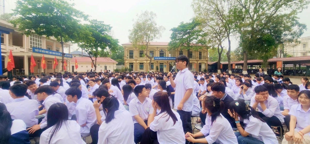 Vĩnh Phúc: Phối hợp tổ chức phổ biến, giáo dục pháp luật trong trường học