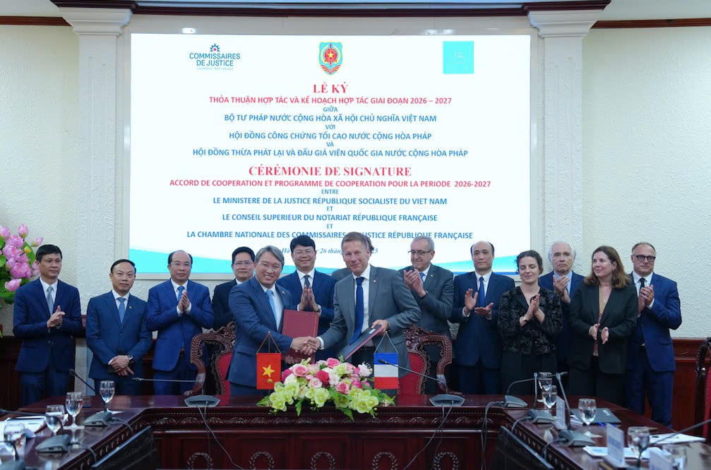 Thúc đẩy hợp tác giữa các Hội nghề luật Việt Nam - Pháp