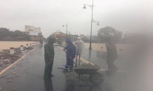 Công trình gần 20 tỷ đồng bị lũ tàn phá hư hỏng nặng