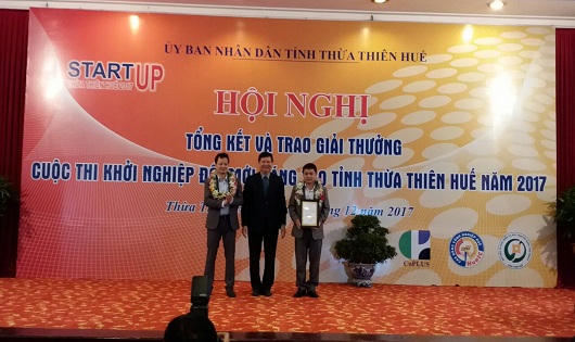 Trao giải cuộc thi “Khởi nghiệp đổi mới sáng tạo” tỉnh Thừa Thiên Huế năm 2017