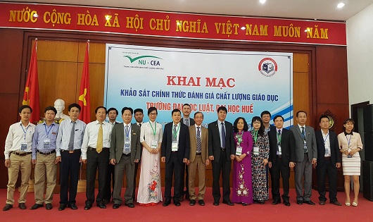 Khảo sát, đánh giá chất lượng giáo dục trường Đại học Luật, Đại học Huế