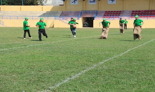 Sôi nổi Hội thao công đoàn cơ sở NHCSXH chi nhánh TT- Huế