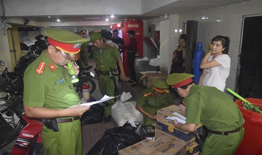 Phát hiện số lượng ma túy lớn tại quán Bar