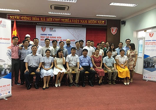 Đào tạo giảng viên 'Đổi mới sáng tạo và khởi nghiệp'