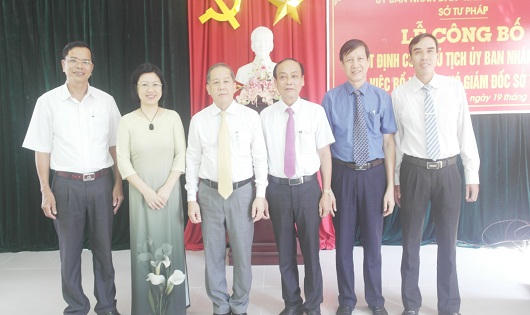 Bổ nhiệm Phó giám đốc Sở Tư pháp Thừa Thiên- Huế