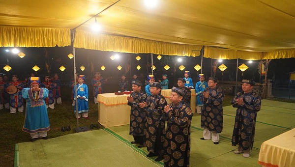 Trang nghiêm Lễ tế Xã Tắc cầu quốc thái dân an