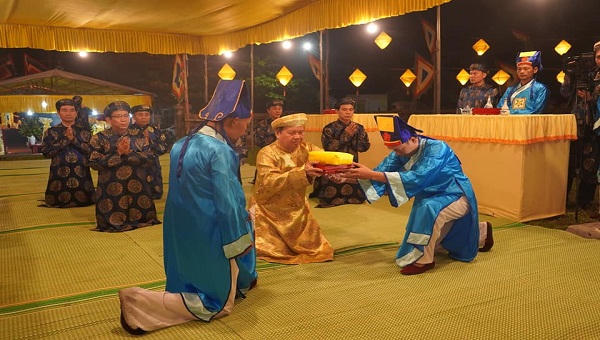 Trang nghiêm Lễ tế Xã Tắc cầu quốc thái dân an