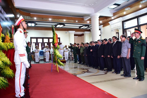 Trang trọng lễ viếng, lễ truy điệu nguyên Chủ tịch nước, Đại tướng Lê Đức Anh tại Huế