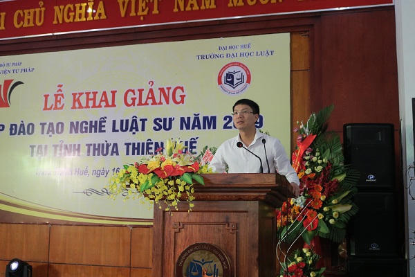 Khai giảng lớp đào tạo nghề Luật sư tại Thừa Thiên Huế