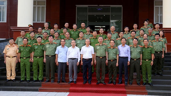 Bộ trưởng Bộ Công an làm việc tại tỉnh Thừa Thiên-Huế