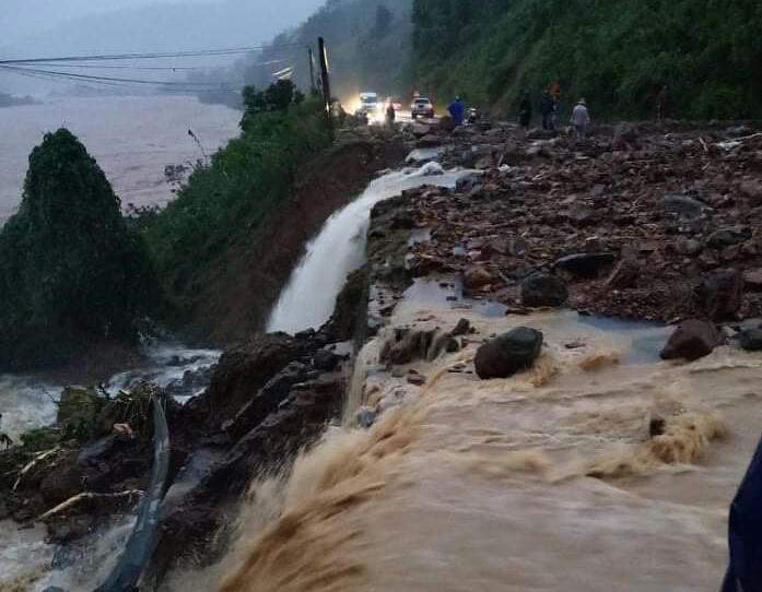 Mưa lũ khiến 1 người chết, 5 người mất tích tại Quảng Trị