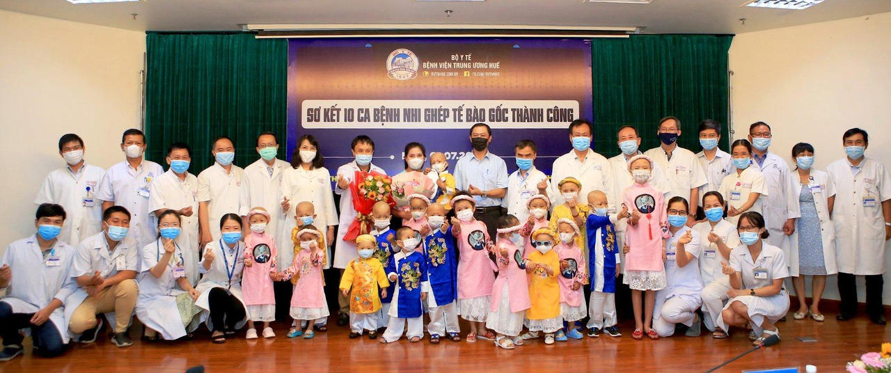 Bệnh viện Trung ương Huế ghép tế bào gốc thành công cho bệnh nhi ung thư thứ 10