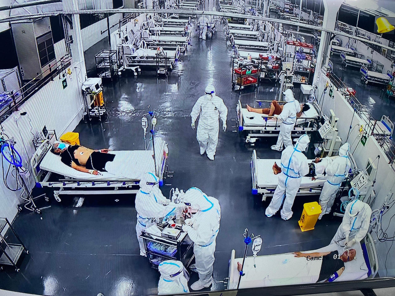 Trung tâm hồi sức tích cực người bệnh COVID -19 của Bệnh viện TW Huế tại TP Hồ Chí Minh đi vào hoạt động