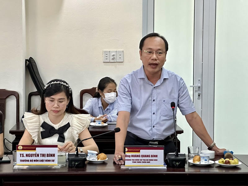 Hội thảo khoa học: Tội phạm hóa trong luật hình sự Việt Nam và thực tiễn định tội danh