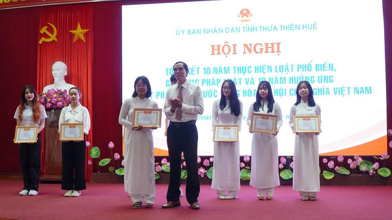 Thừa Thiên Huế tổng kết 10 năm thực hiện Luật Phổ biến, giáo dục pháp luật 