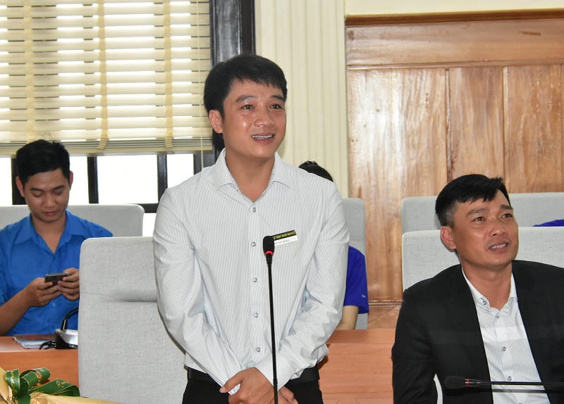 Trao Thư khen của Chủ tịch nước cho anh Tô Vũ Đồng