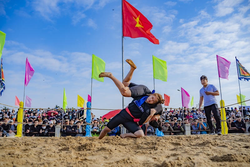 Độc đáo hội vật truyền thống làng Sình ở Thừa Thiên Huế