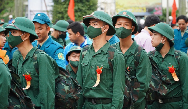 Hơn 1.450 tân binh Thừa Thiên Huế lên đường nhập ngũ