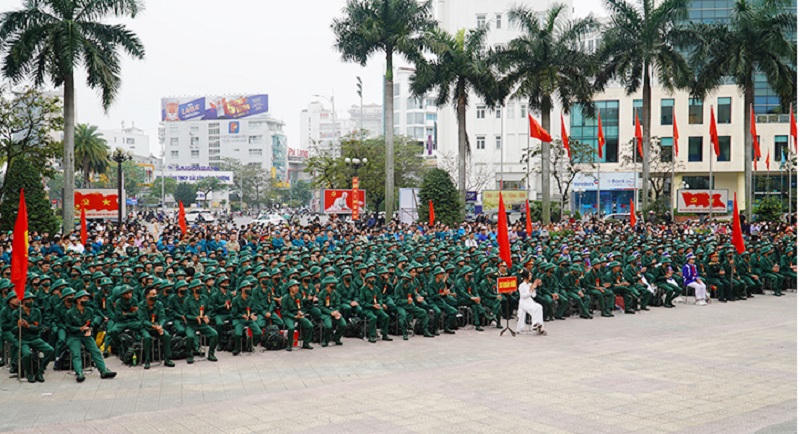 Hơn 1.450 tân binh Thừa Thiên Huế lên đường nhập ngũ