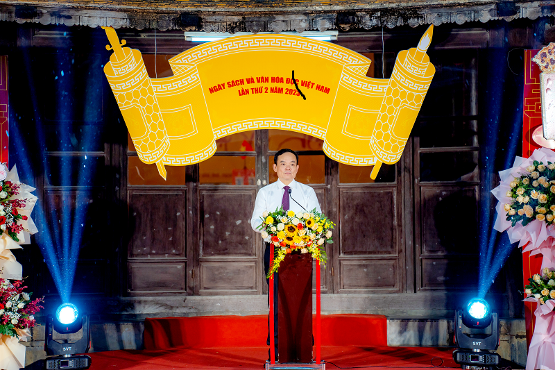 Phó Thủ tướng Chính phủ Trần Lưu Quang dự lễ khai mạc Ngày Sách và Văn hóa đọc Việt Nam lần thứ hai