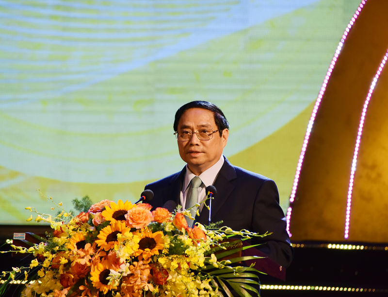Thủ tướng Phạm Minh Chính dự hội nghị biểu dương người có công với cách mạng