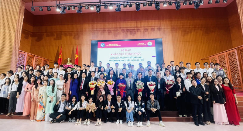 Bế mạc đợt khảo sát chính thức, đánh giá ngoài cơ sở giáo dục trường Đại học Luật, Đại học Huế