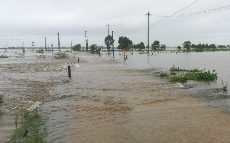 Sạt lở nghiêm trọng đường Hồ Chí Minh đoạn qua huyện A Lưới