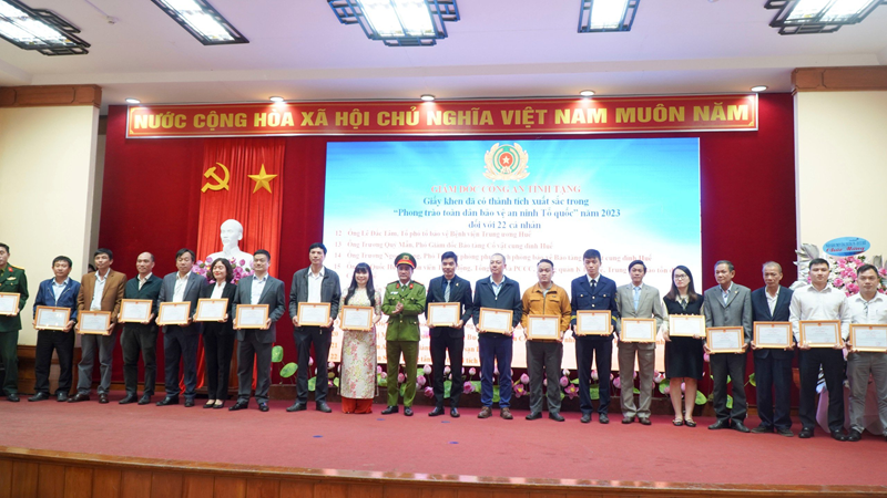 Thừa Thiên Huế: Nhiều mô hình thiết thực trong phong trào Toàn dân bảo vệ an ninh Tổ quốc