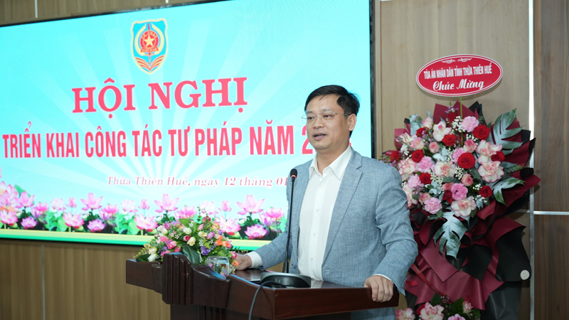 Ngành Tư pháp Thừa Thiên Huế nỗ lực thực hiện xuất sắc nhiệm vụ được giao