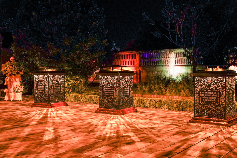 Ấn tượng với lễ hội ánh sáng lần đầu được tổ chức tại Festival Huế