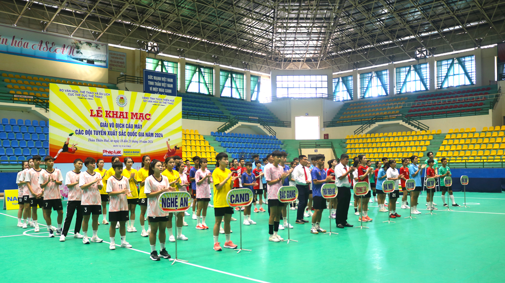 Khai mạc Giải vô địch Cầu mây các đội tuyển xuất sắc quốc gia năm 2024