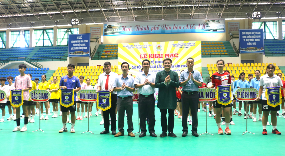Khai mạc Giải vô địch Cầu mây các đội tuyển xuất sắc quốc gia năm 2024
