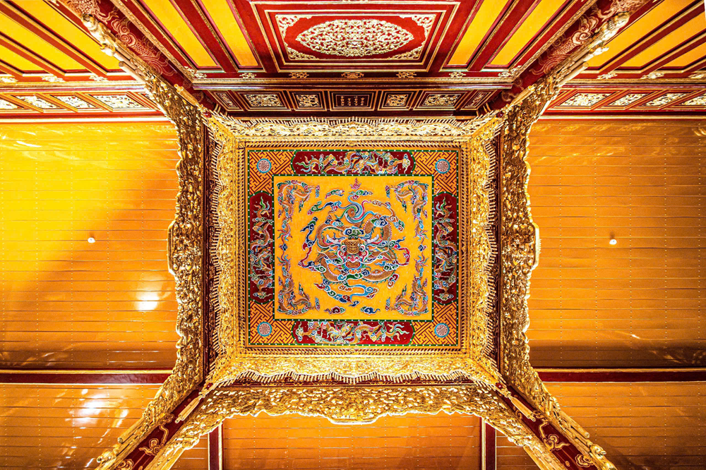 Điện Thái Hòa - nơi đăng quang của các vua triều Nguyễn sau khi trùng tu