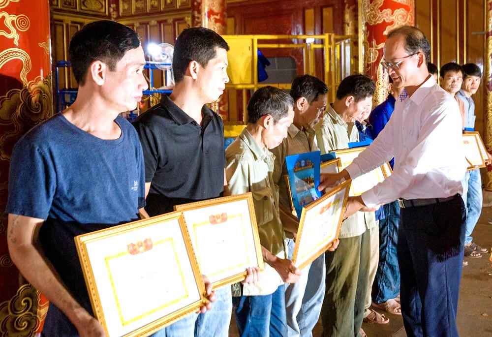 Điện Thái Hòa - nơi đăng quang của các vua triều Nguyễn sau khi trùng tu