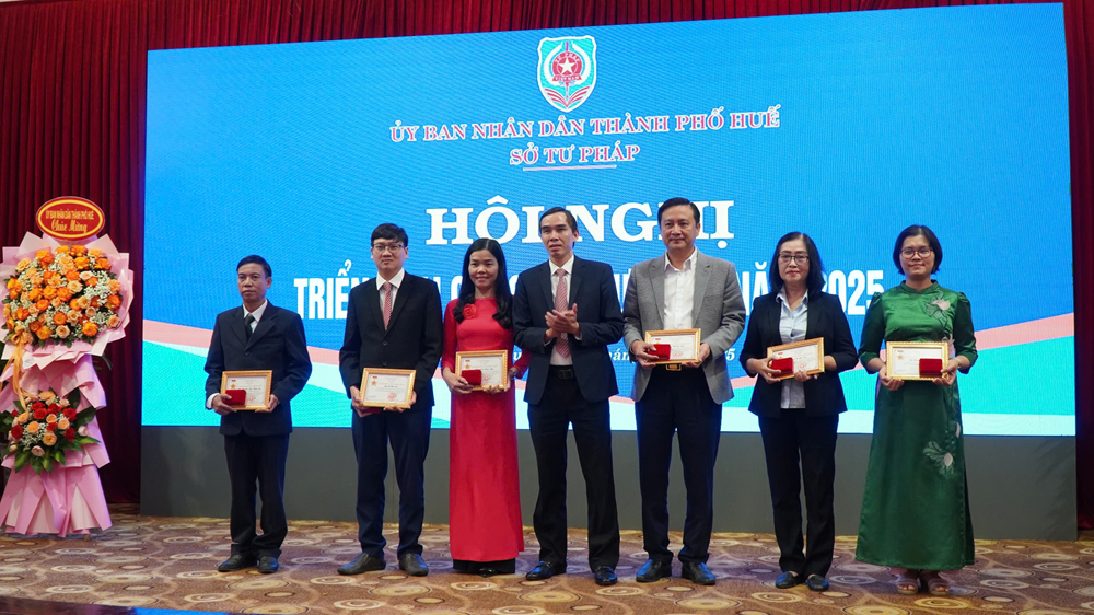 Nhiều điểm sáng trong công tác Tư pháp thành phố Huế