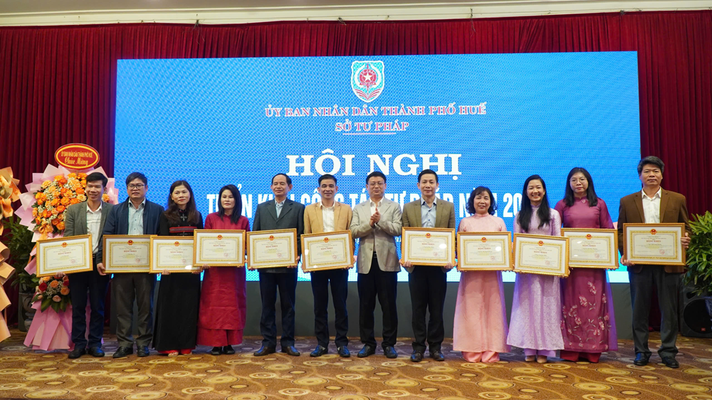 Nhiều điểm sáng trong công tác Tư pháp thành phố Huế