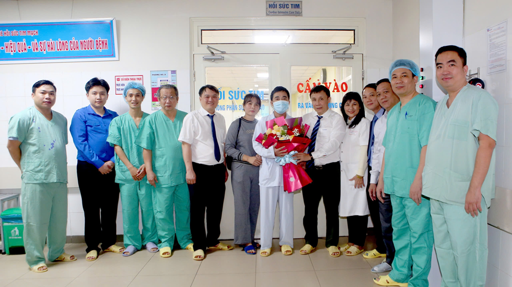 Thực hiện thành công ca ghép tim cứu bệnh nhân nam suy tim giai đoạn cuối