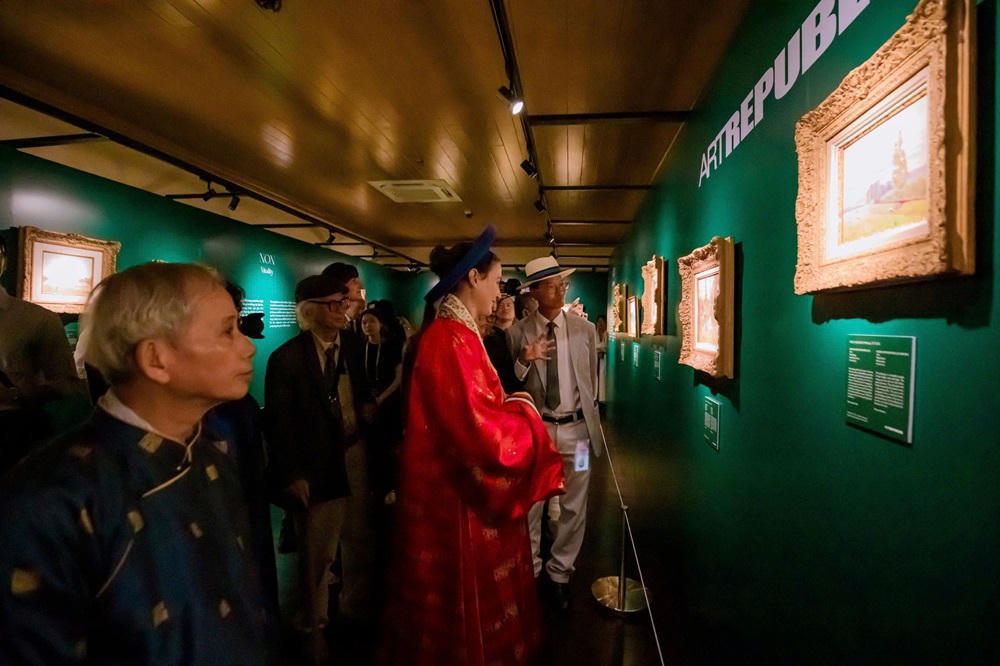 Triển lãm tranh của vua Hàm Nghi tại Đại nội Huế