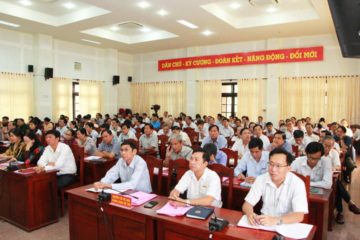 Bến Tre: Hội nghị trực tuyến rút kinh nghiệm Đại hội điểm Đảng bộ cấp cơ sở